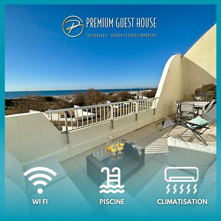 Pgh N5-25M De La Plage, Vue Mer, Piscine, Parking La Grande-Motte Esterno foto